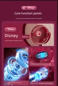 Disney Duvara Monte Masa Fanı - Gül Çilek Ayıcık - 10000mAh - 10000mAh - 11