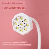Ses Kontrollü Güç Depolama Hızlı Kuruyan UV Oje Lambası - Masaüstü Oje Lambası K1 - 3