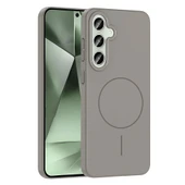 Galaxy S24 Plus Kılıf M-safe Şarj Özellikli Zore Ruby Sert Kapak - 1
