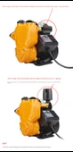 Otomatik Kontrol ve Basınç Anahtarlı Kendiliğinden Primelenen Su Pompası - 550W/750W - 3 İç Tel - 10