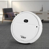 Akıllı Süpürme Robotu Vakum Mop 4'ü 1 Arada Spreyli - K235A Siyah - 5