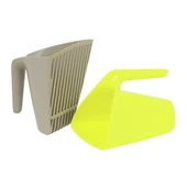 Moderna Scoop-Sift V Kedi Kumu Küreği Gri 13.5x15.5x13 Cm - 1