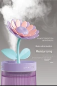USB Nemlendirici - Mor [Gardenya] - Büyük Kapasite - Sessiz Nano Sprey - Sıcak Atmosfer Lambası - 9