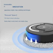 Akıllı Ev Süpürme Robotu - Sessiz Mop Temizlik Makinesi - P10S Su Versiyonu - 4