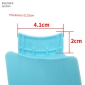 Küçük Fan Kanadı - Pembe Kırmızı - 17.5cm Uzunluk - 2.2cm Soket - 10 Parça - 12
