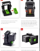 Mürekkep Kartuşu Hava Tahliye Nozulu Mürekkep Emme Klipsi - Xiaomi Mürekkep 4 Renk Set + Mürekkep Emme Klipsi Seti + 5 Şırınga + Eldivenler - 8