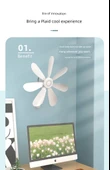 Duvara Monte Elektrikli Fan - 8 Yaprak, 2 Seamless Sticker, 3m Uzaktan Kumanda Zamanlayıcı Kablosu - 10