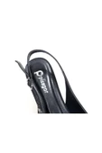 Pisagor Ps-32370 Kadın 4 Cm Arkası Açık Taşlı Abiye Stiletto Ayakkabı - 5