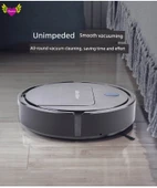 Robot Süpürge - Siyah - Islak Mop - 11