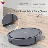 Robot Süpürge - Siyah - Islak Mop - 2
