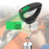 Elektronik Terazi - Siyah - 50kg Hassas Ölçüm - Tartım ile - 9