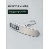 Taşınabilir Dijital Bagaj Tartısı - 50kg Sarı - 2