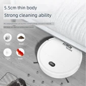Otomatik Ev Temizleme Robotu - 21cm Standart Siyah - 3