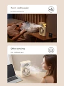 İkili Kullanımlı Sprey Fan - 15°C Soğutma, 12 Saat Pil Ömrü - 5