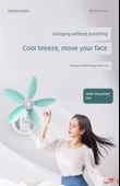 Mini Klip Fan - Standart + 2m Sesli Uzatma Kablosu - 6