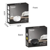 Tam Otomatik Mini Temizlik Robotu - Beyaz - 4