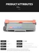 Lenovo LT2451H Uyumluluk Toner Kartuşu - [10 için 1] Standart Versiyon (Drum Montajı Hariç) - 4
