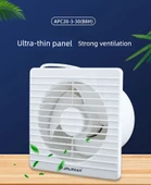 Banyo Egzoz Fanı - 8 İnç - Düz Metal Açıklığı: 181-200mm - 6
