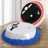 Akıllı Tek Kullanımlık Bezli Süpürme Mop Robotu - Silindirik Mop 1 - 11