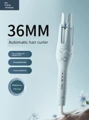 Otomatik Saç Bukle Makinesi - 36mm Uzun Negatif İyon Versiyonu + Saç Şekillendirme Spreyi - 2