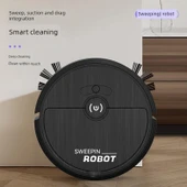 Akıllı Süpürme Robotu - Beyaz APP Su Tankı - 4