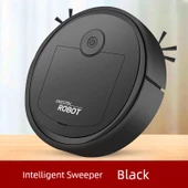Otomatik Süpürme Robotu - Beyaz - Yükseltilmiş Süpürme ve Silme Emme + Bez Fırça * 2 - 5
