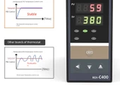 REX-C100 Sıcaklık Kontrol Cihazı - C400 Evrensel Giriş Röle Çıkışı - 9
