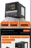 REX-C100 Sıcaklık Kontrol Cihazı - C100 Evrensel Giriş Katı Hal Çıkışı - 10