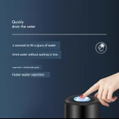 Elektrikli Su Dispenseri - Beyaz - 055 (Trendy Entegre Makine, Büyük ve Küçük Varillere Uygun) - 10