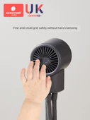 Ahtapot Fan - Zeller Gri - 1200MAH - USB Şarjlı - Sivrisinek Kovucu Işık - 5