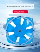 200FZY 2-D Demir Yaprak 220V 65W Dört Telli İleri ve Geri Hava Çıkışlı Eksenel Akış Fanı - 7