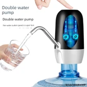 Elektrikli Su Dispenseri - Çift Pompa Siyah + Düşük Ses + Hızlı Su Çıkışı - 1