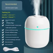Aromaterapi USB Nemlendirici - Beyaz - Güncellenmiş - Büyük Sprey - Veri Kablosu - 1