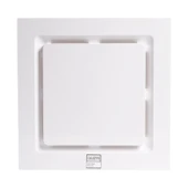 Banyo Tavan Egzoz Fanı - 12 inç Açılış 290mm Büyük Gümüş Standart Tavan Montajı - 5
