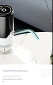 Elektrikli Su Dispenseri - Dokunmatik Ekran + Çift Pompa Su Çıkışı Süper Hızlı + Çoklu Miktar Kontrolü + Büyük Pil + Dijital Ekran Gösterimi + TC Şarj Portu - 12