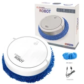 Elektrikli Mop Süpürme Robotu - Siyah - ZH608 - 2
