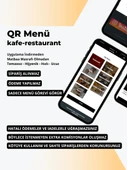 QR Menü Yazılımı Kafe , Lokanta , Otel İçin Temassız Dijital Menü  Online Kare Kod Menü - 7