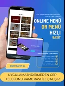 QR Menü Yazılımı Kafe , Lokanta , Otel İçin Temassız Dijital Menü  Online Kare Kod Menü - 3