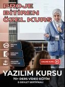Sertifikalı Online KODLAMA Yazılım Eğitimi PROGRAMLAMA Kursu - 7