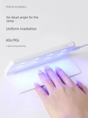 Katlanabilir Tırnak Lambası - UV/LED - 12W - Taşınabilir - 3