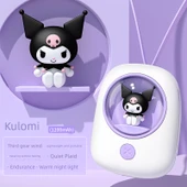 USB Şarjlı Boy Fanı - Cool Lomi Kordonlu Hafif Ses Güçlü Rüzgar 1200MAH - 1