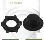 14/16 İnç Fan Kanadı Somunu - Tek Beyaz Somun (Model 1) - 11