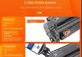 Uyumlu Toner Kartuşu - 5000 Sayfa Yüksek Versiyon +1 Toner - 8