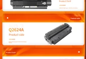 Uyumlu Toner Kartuşu - 5000 Sayfa Yüksek Versiyon +1 Toner - 12