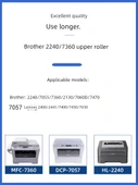 Fuser Rulmanı - Brother 2240 7055 7360 2130 7060D 7470 7057 - Lenovo 2400 2441 7400 7450 7650 - 3