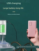 Geliştirilmiş Beyaz Elektrikli Su Pompası - Hızlı Su Çıkışı - Paslanmaz Çelik Boru - 5