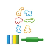 03697 Art Craft Eğlenceli Hayvanlar Hamur Set 200 gr - 2