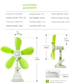 Klip Fan - 38cm Yumuşak Yaprak + Uzaktan Kumanda + 3m Zamanlama Kablosu - 10