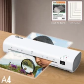 A4 Laminasyon Makinesi - 50 6 İnç Film + Takım Filmi - 1
