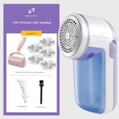 Kıyafet Tüy Alma Aleti 5201+5 Başlık + Yapışkan Tüy - 1